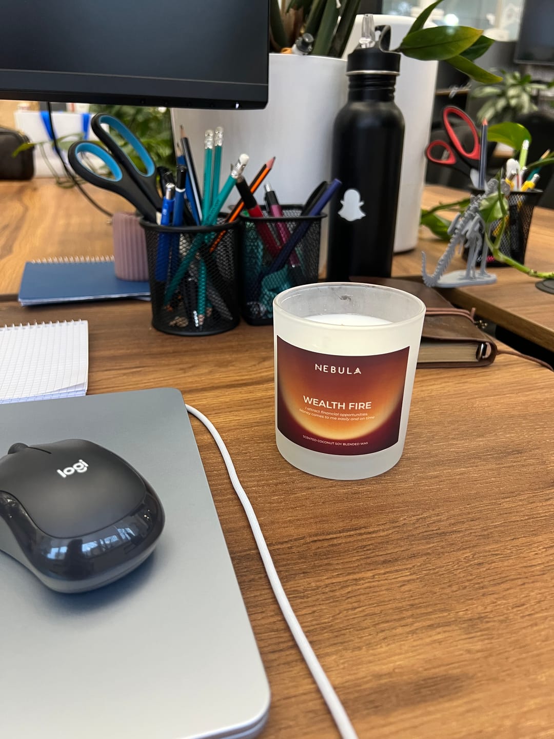 Customer photo review of Wealth Fire Candle
