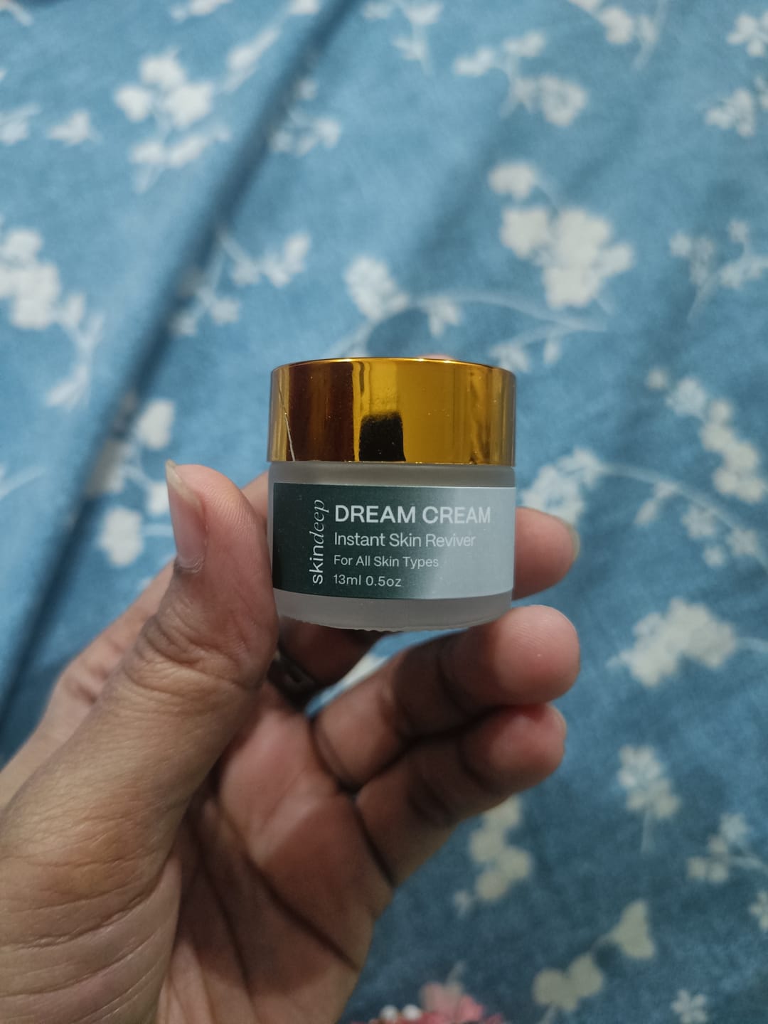 Customer photo review of DREAM CREAM - Instant Skin Reviver