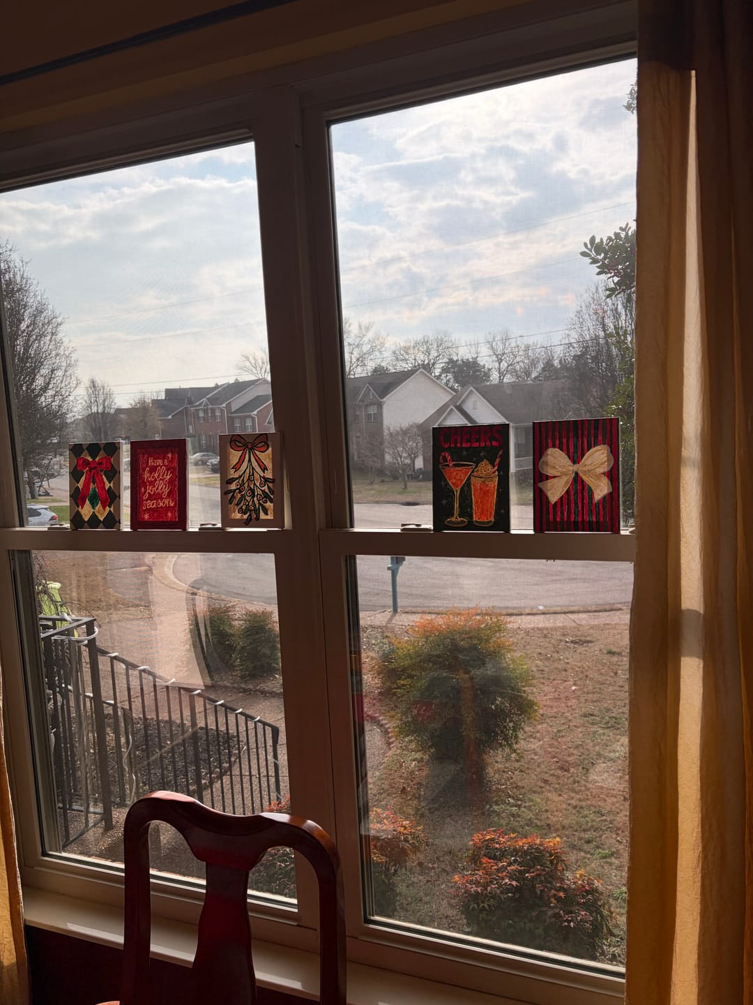 Customer photo review of 6 Mini Paintings - Merry Christmas Set