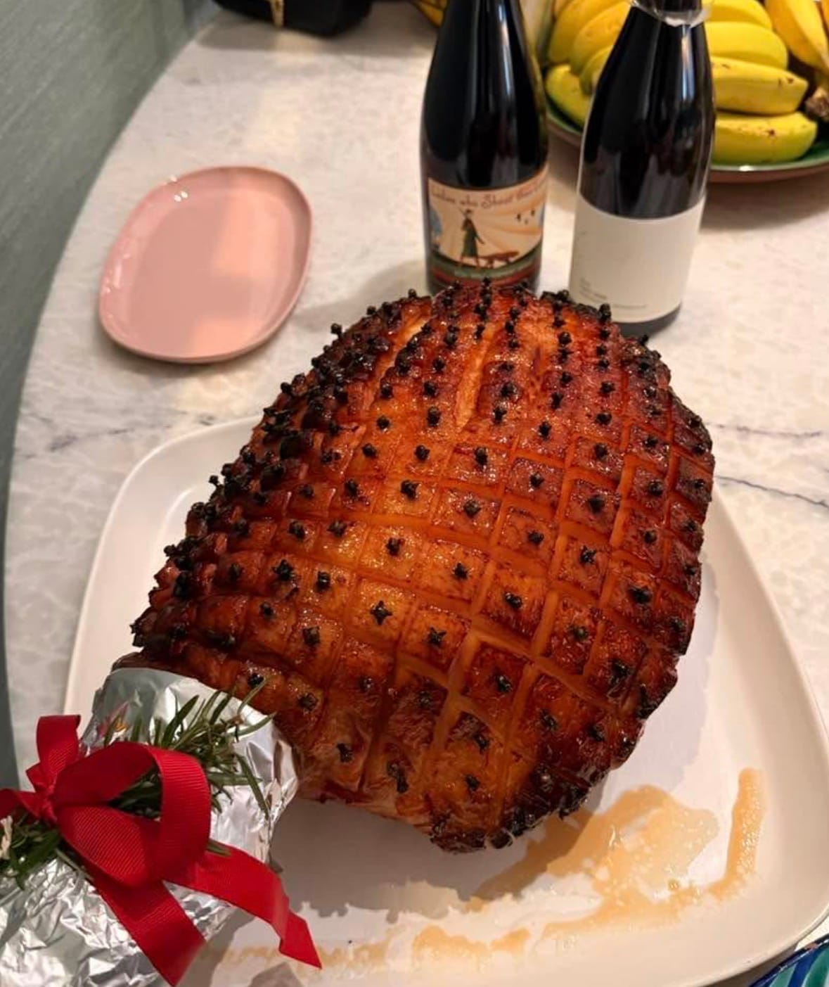 Customer photo review of Free Range Whole Leg Ham