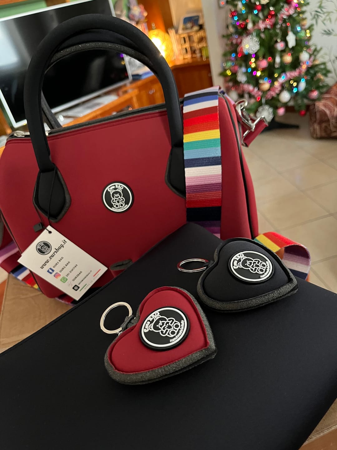 Customer photo review of SET Bauletto e Pochette grande