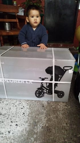 Customer photo review of Triciclo Explorer Verde