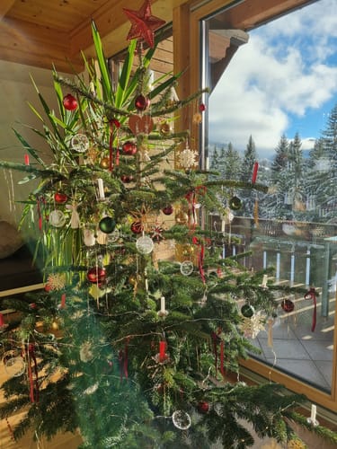 Customer photo review of Weihnachtsdeko mit Schneeflocken