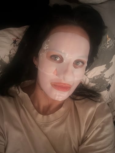 Customer photo review of Nakts hidrogela maska ar kolagēnu Biodance Bio-Collagen Real Deep Mask