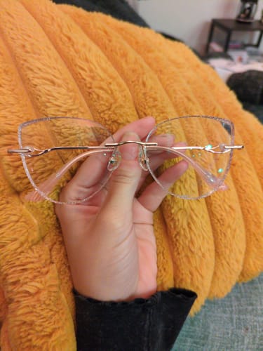 Customer photo review of Nina Eyeglasses