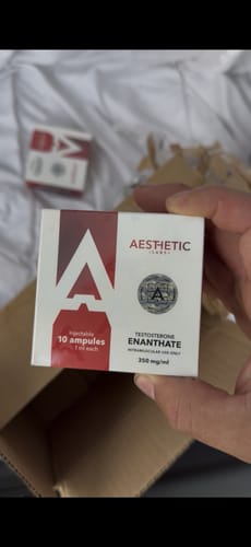 Customer photo review of Testosterona Enantato 350 MG Aesthetic Labs