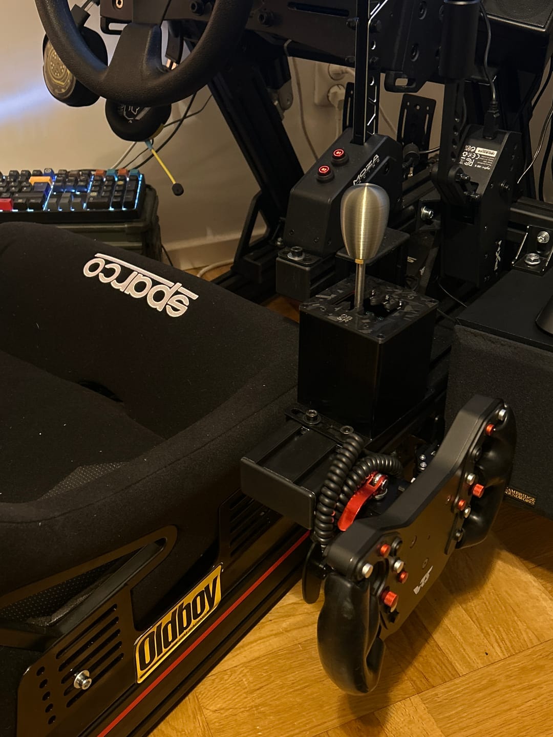 Customer photo review of 1. OB1 H-Pattern Sim Shifter