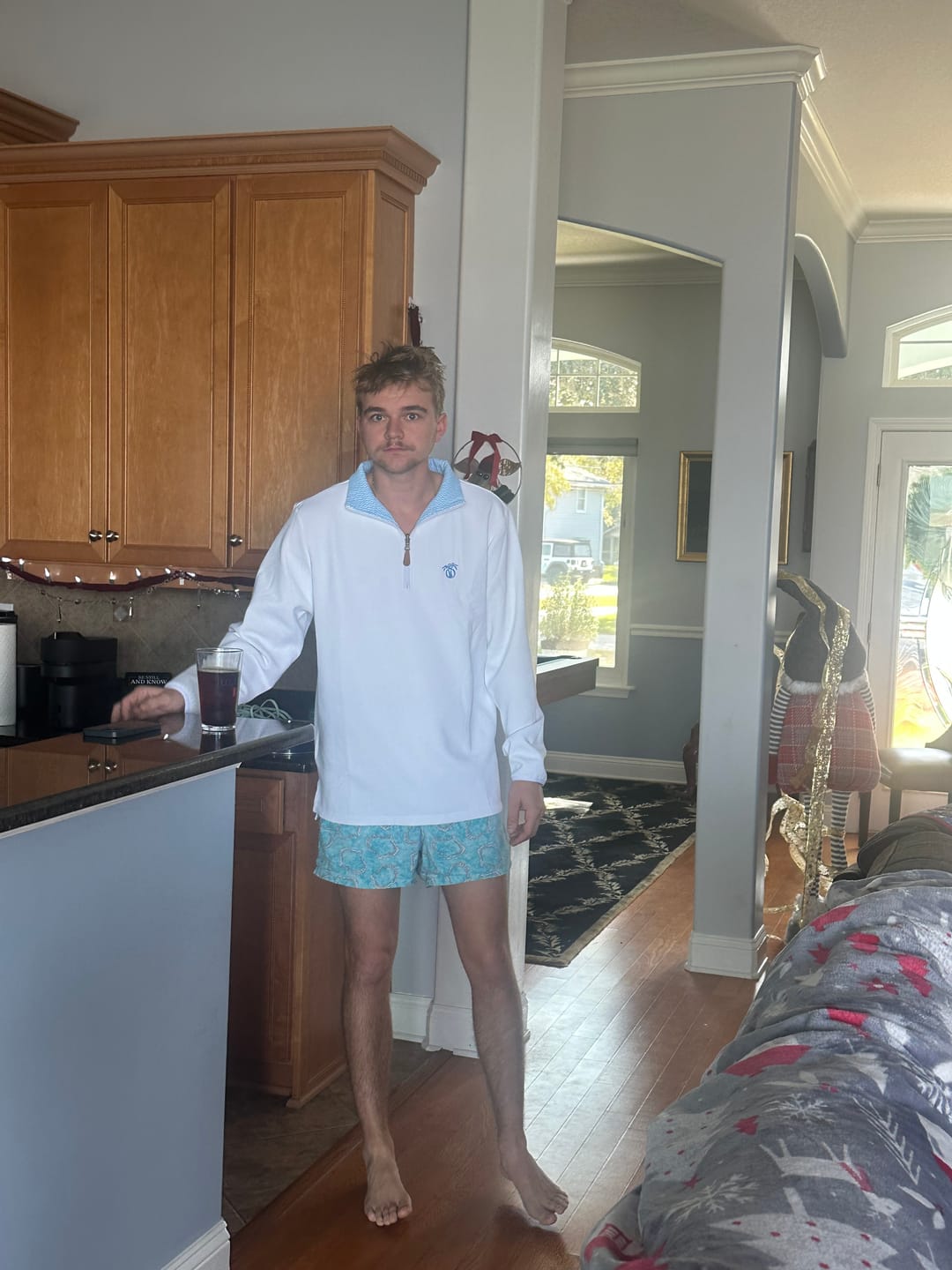 Customer photo review of Infinity 1/4 Zip