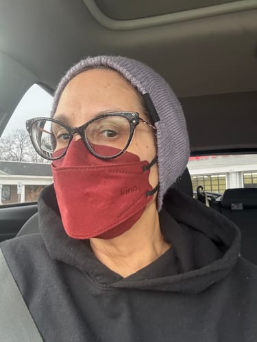 Customer photo review of KN95 Respirator Face Mask: Rich Bundle