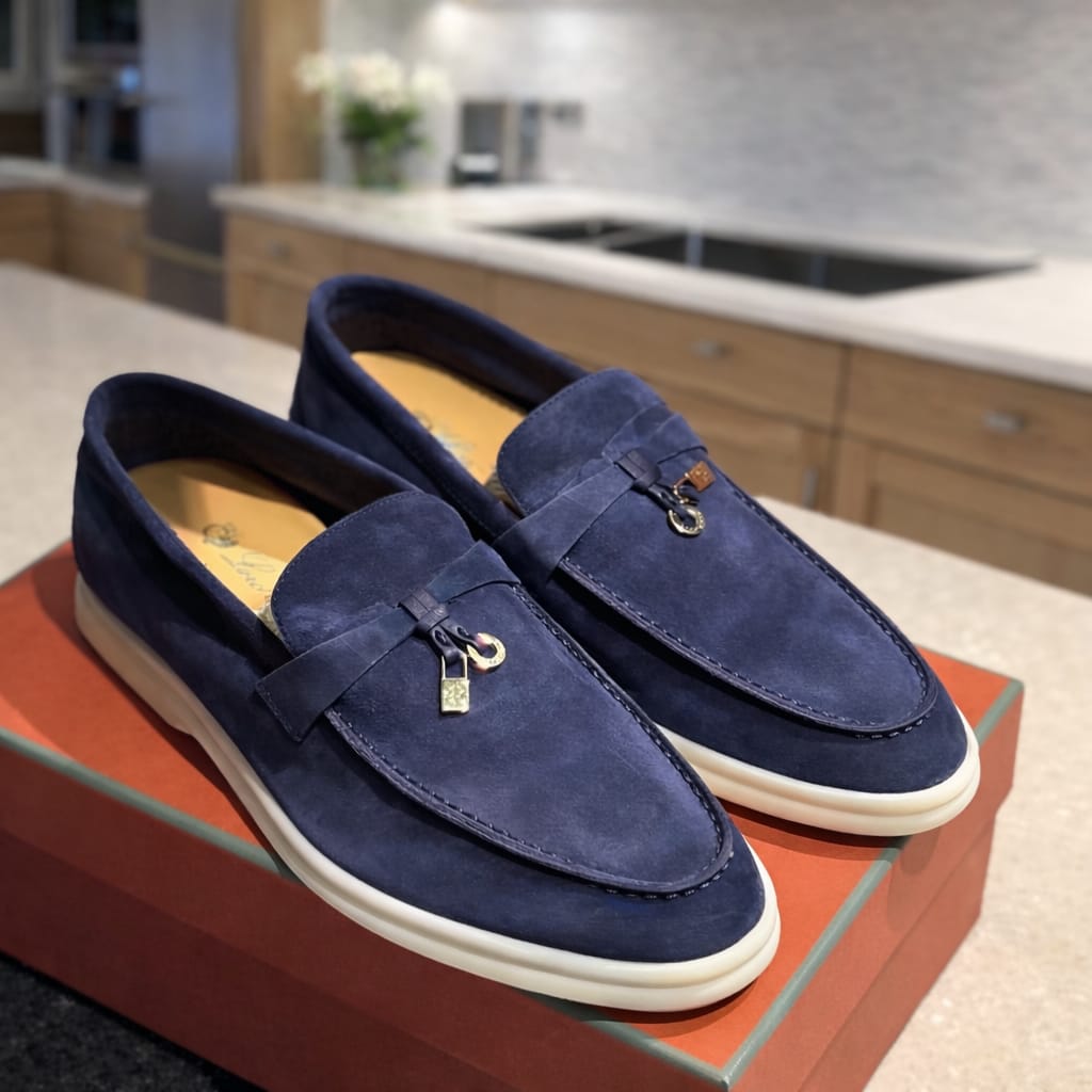 Customer photo review of Loro Piana Summer Charms Walk Loafer