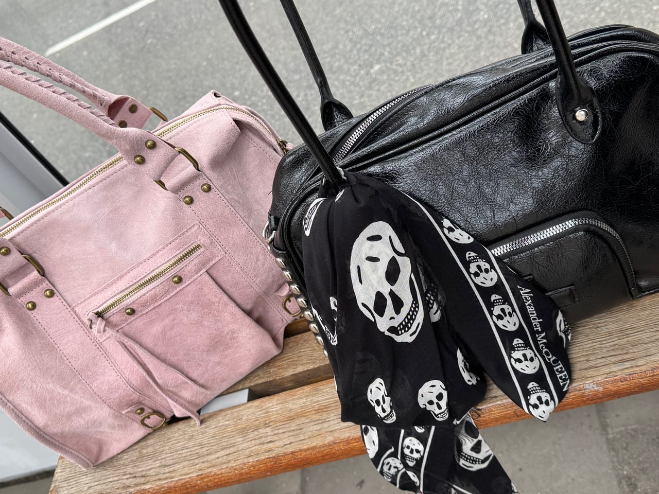 Customer photo review of It girl bag vanilla pink
