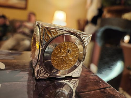 Customer photo review of Masters Dice Relic #000 – Class Legacy Spinner | 7 -in-1 Dual-Spinner Metal Dice