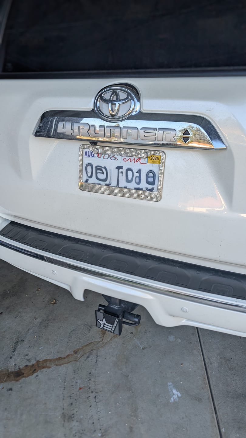 Customer photo review of Enrforce Tow Hitch Cover