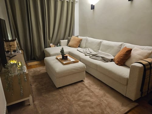 Customer photo review of Coffee Light Brown Play Mat