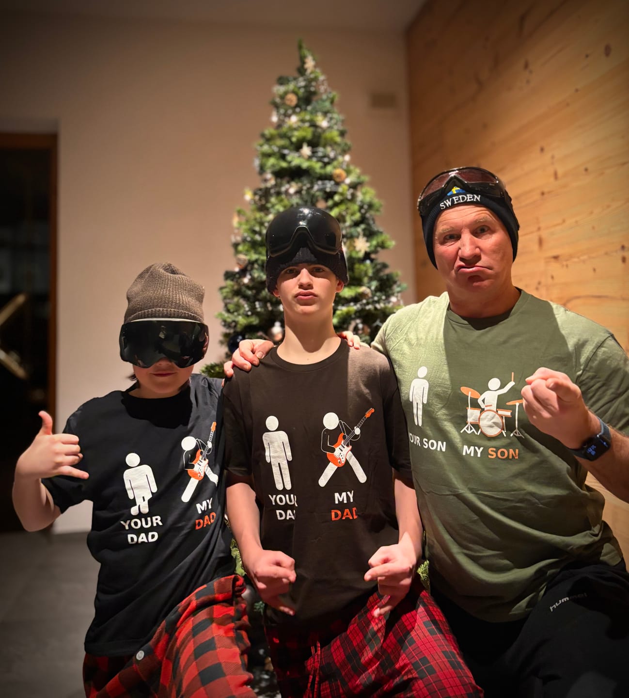 Customer photo review of Dad Electric Guitar T-Shirt