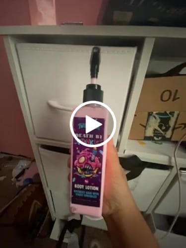 Customer video review of Death by Sprinkles Body Lotion
