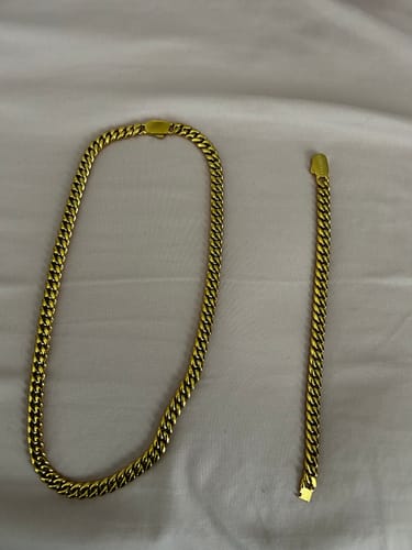 Customer photo review of Cuban Link Set 8MM