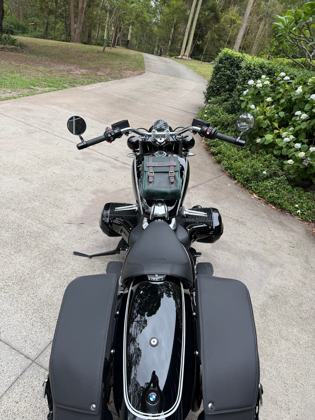 Customer photo review of tank and tail bag
