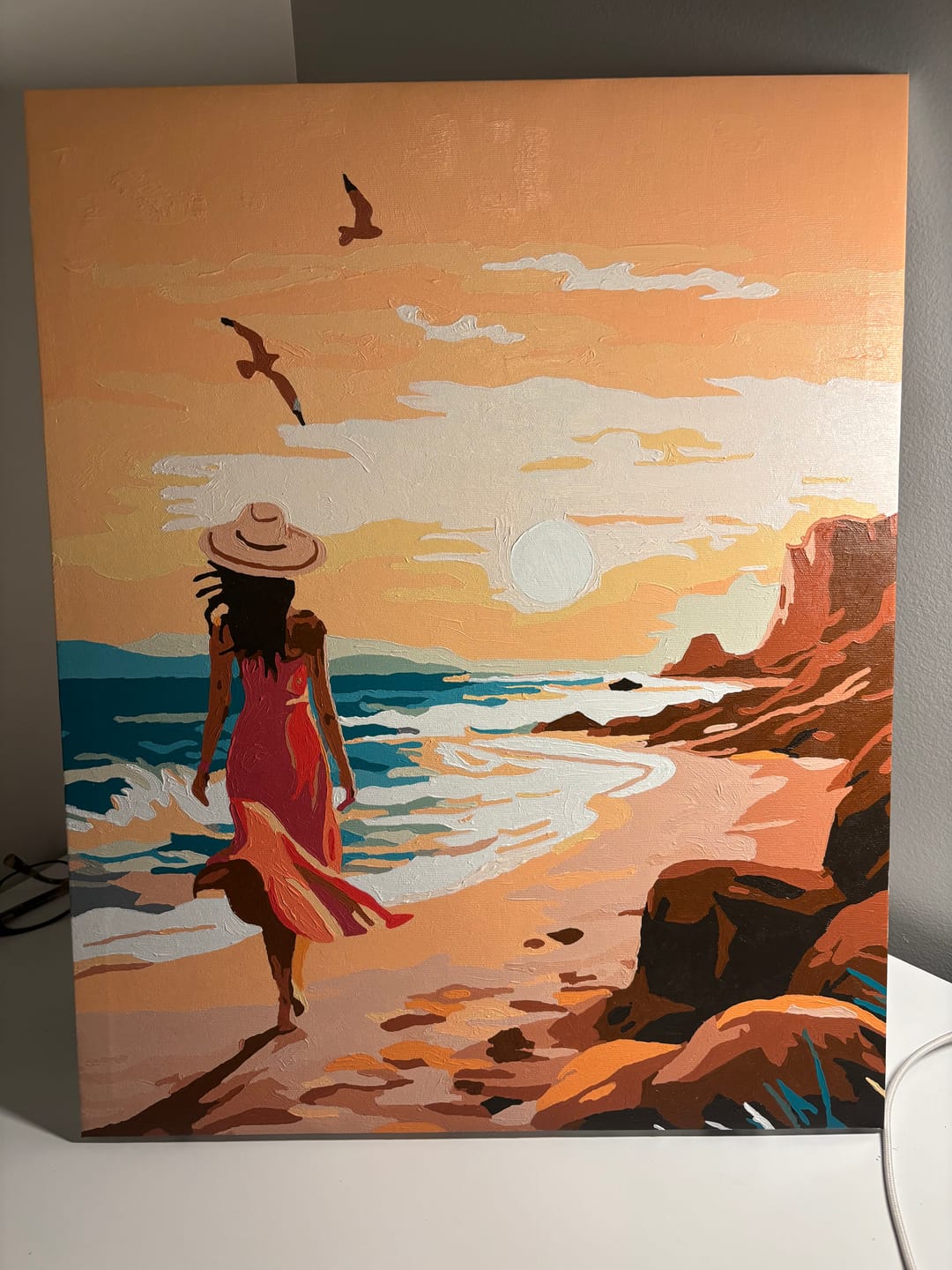 Customer photo review of Walk on the Beach