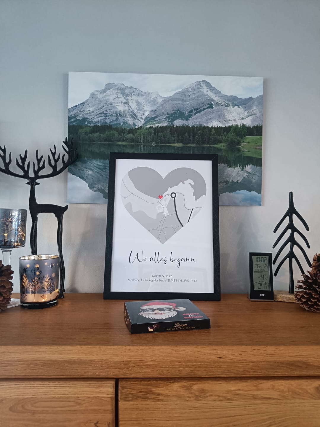 Customer photo review of Wo alles begann - Personalisiertes Poster