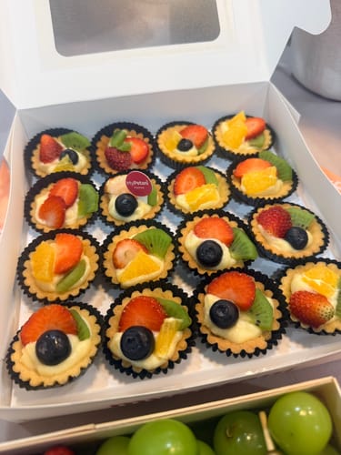 Customer photo review of Mini Fruit Tarts (Custard) [Not Available on 24,25 Dec— Available in Klang Valley, Seremban & Penang only]