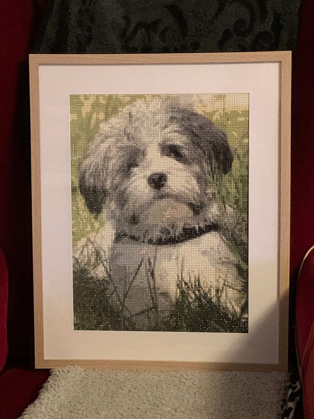 Customer photo review of Eget Foto Diamond Painting