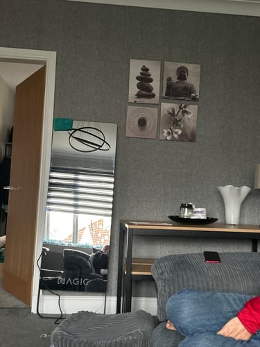 Customer photo review of MAGIC AI: Fitness Smart Mirror