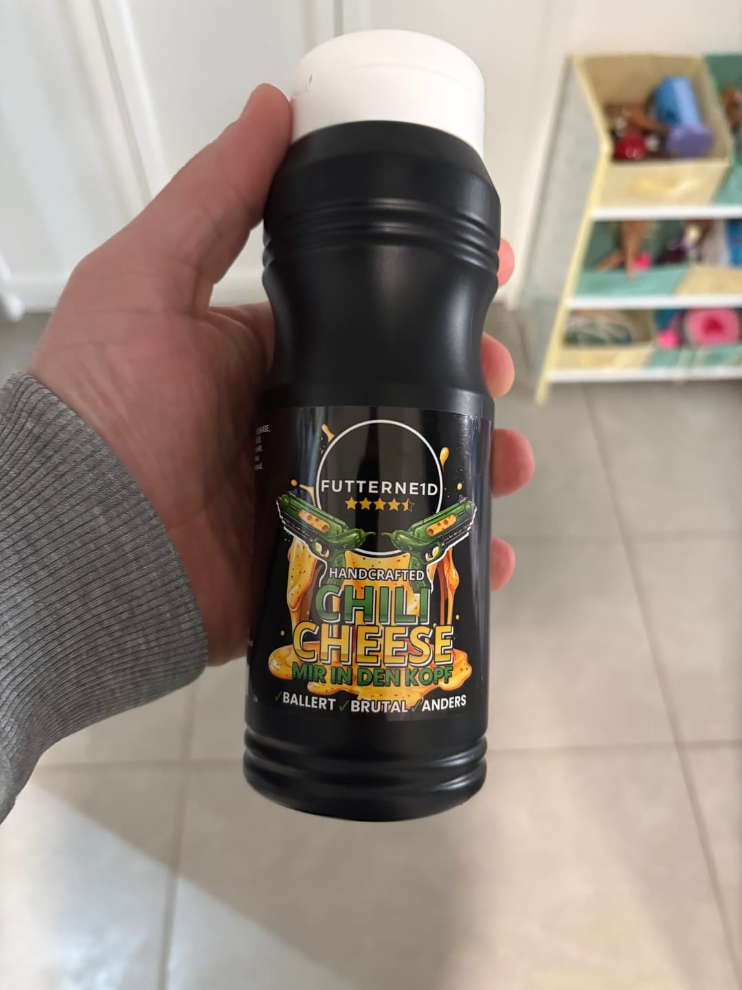 Customer photo review of CHILI CHEESE Sauce 500ml