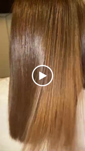 Customer video review of Kit lissage brésilien au café vert