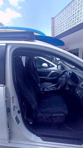 Customer photo review of Waterproof Car Seat Towel | Towel Society