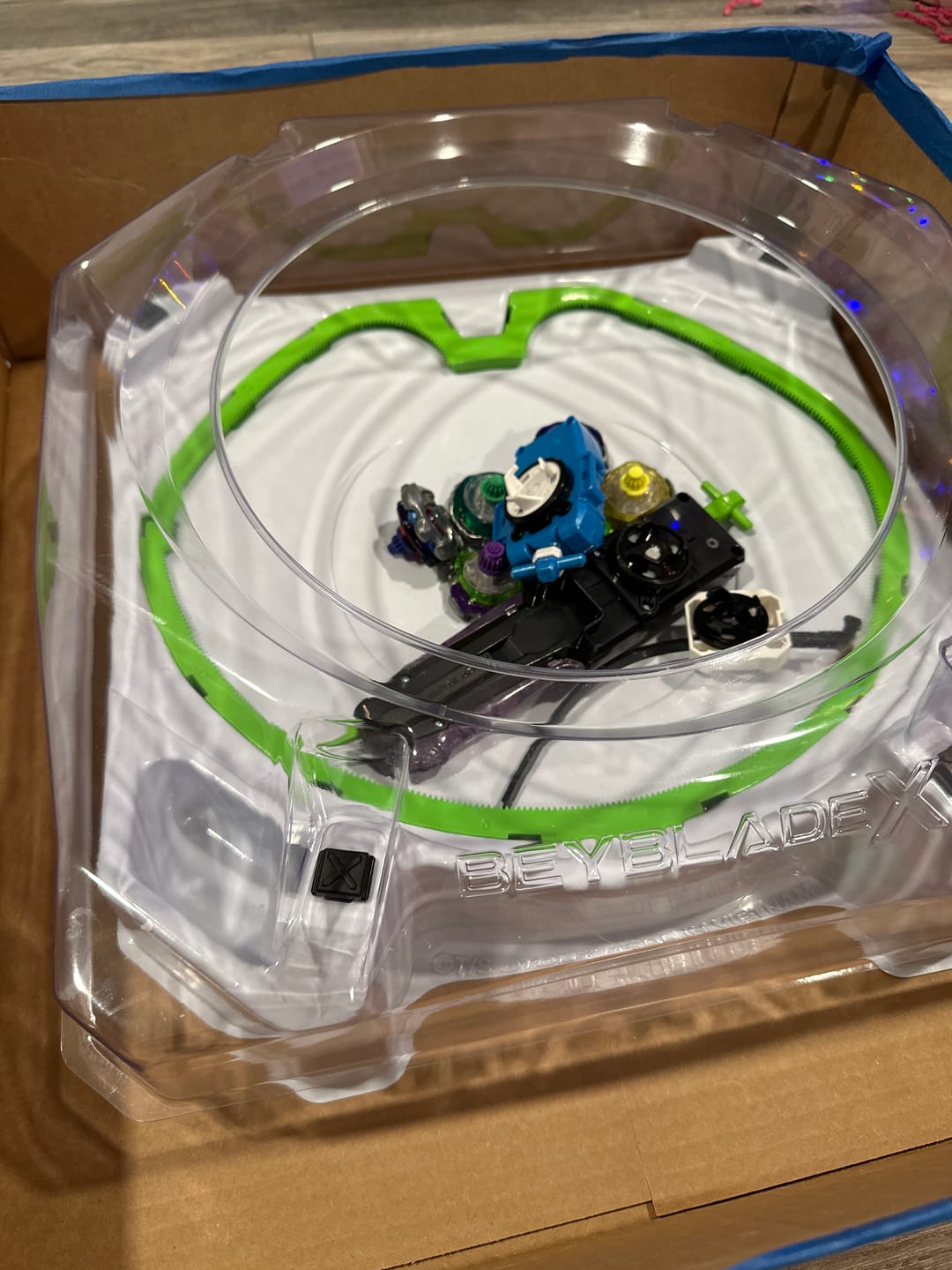 Customer photo review of TAKARA TOMY Beyblade X Xtreme Stadium BX-10