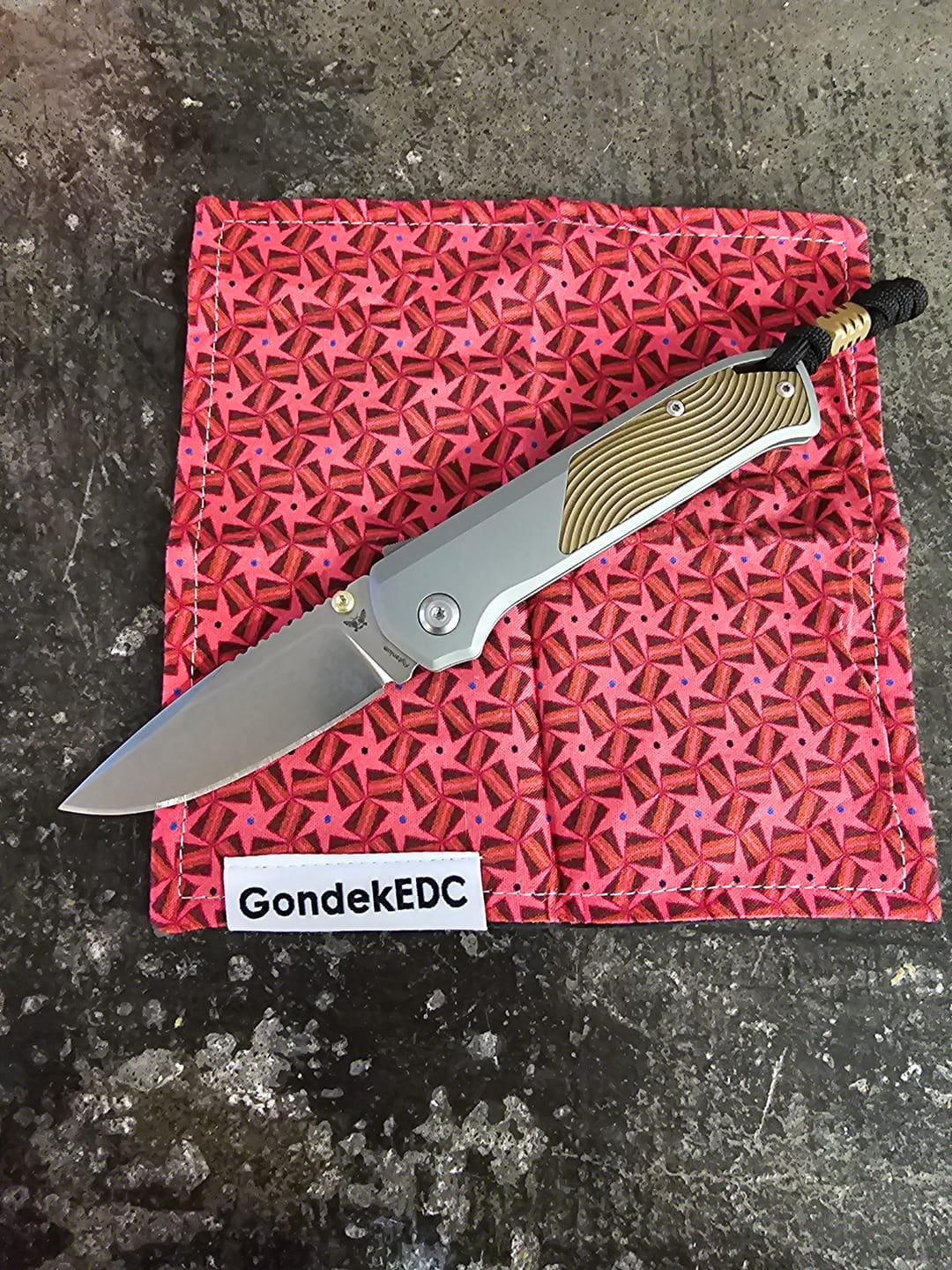 Customer photo review of S1 Lanyard Bead Brass