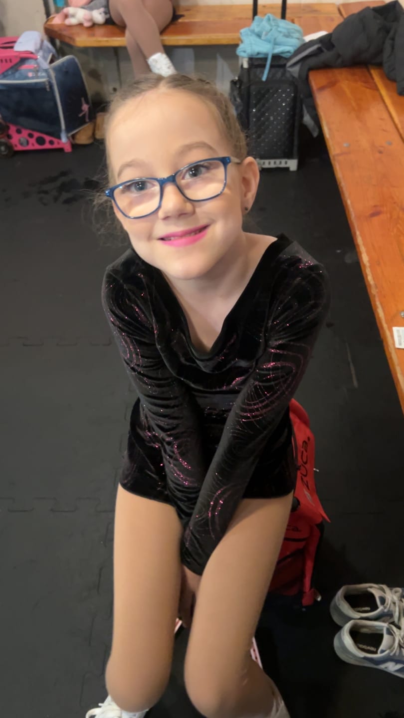 Customer photo review of Performance Footed Figure Skating Tight - Girls