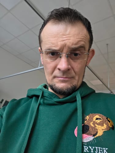 Customer photo review of Hoodie z haftowanym portretem zwierzaka