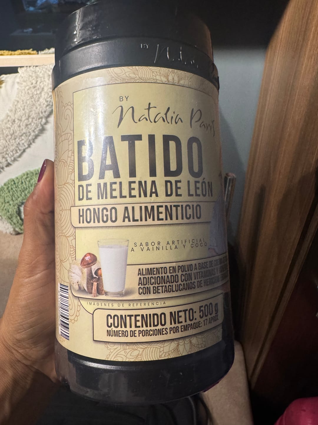 Customer photo review of Batido Melena de León by Natalia Paris x 500 g