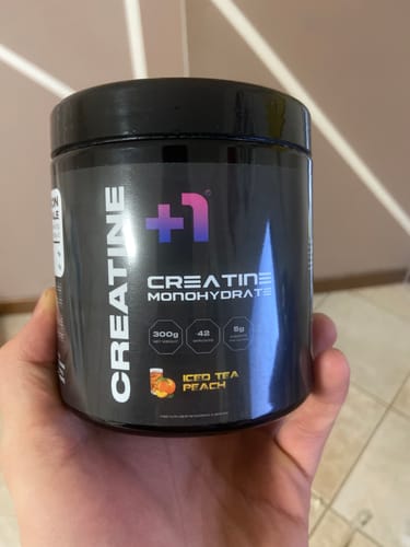 Customer photo review of +1© PREMIUM CREATINE MONOHYDRATE (300g)