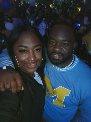 Customer photo review of VVS Stud Earrings 14K Gold (ALL SIZES)