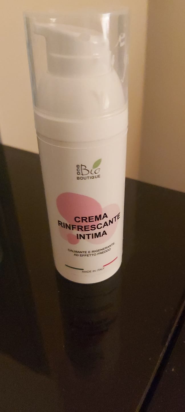 Customer photo review of Crema Rinfrescante Intima