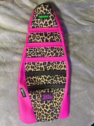 Customer photo review of Custom Seat Cover: 2024 Honda GROM 125 (w/ strap)