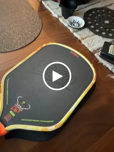 Customer video review of Fire Edge Tape (3 pack) - Pickleball Paddle Edge Tape