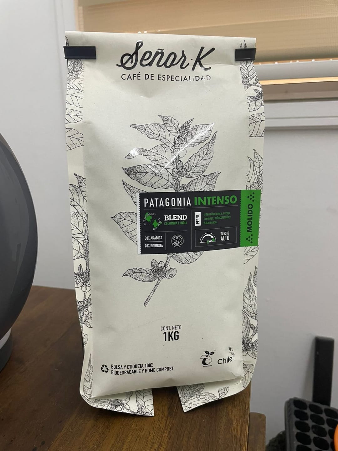 Customer photo review of Blend Patagonia Intenso Bolsa 1 KG | MOLIDO