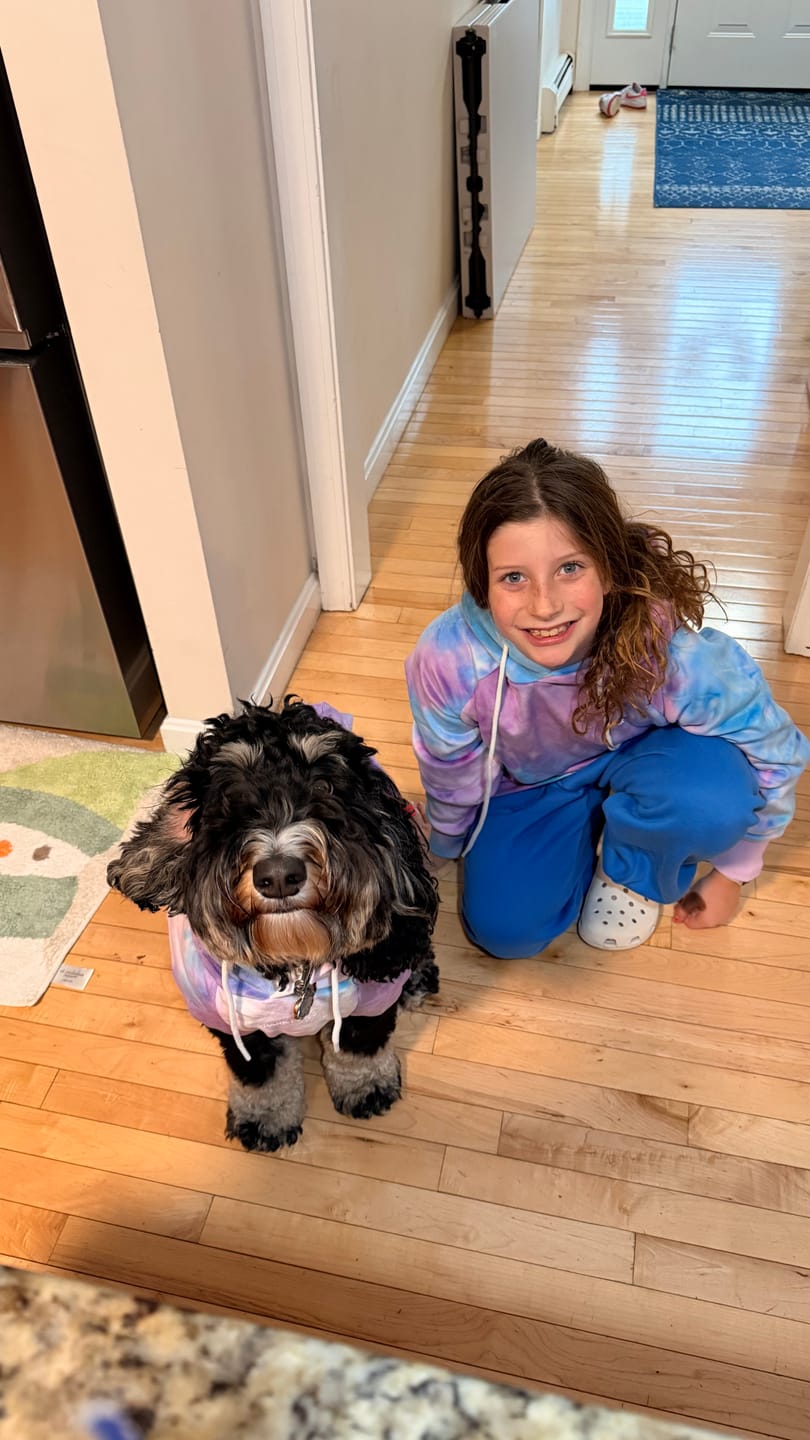 Customer photo review of Velvet Human Hoodie - 90s Retro