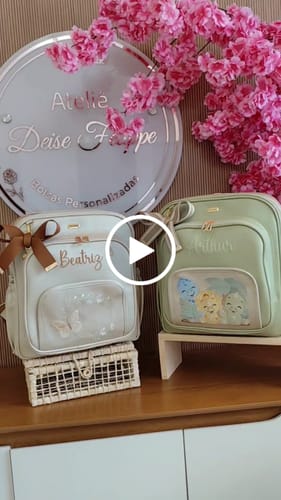 Customer video review of PONTEIRAS PARA ALÇA 30MM DOURADO 10 PEÇAS