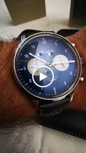 Customer video review of Chronograph Lake I 12h/24h watch