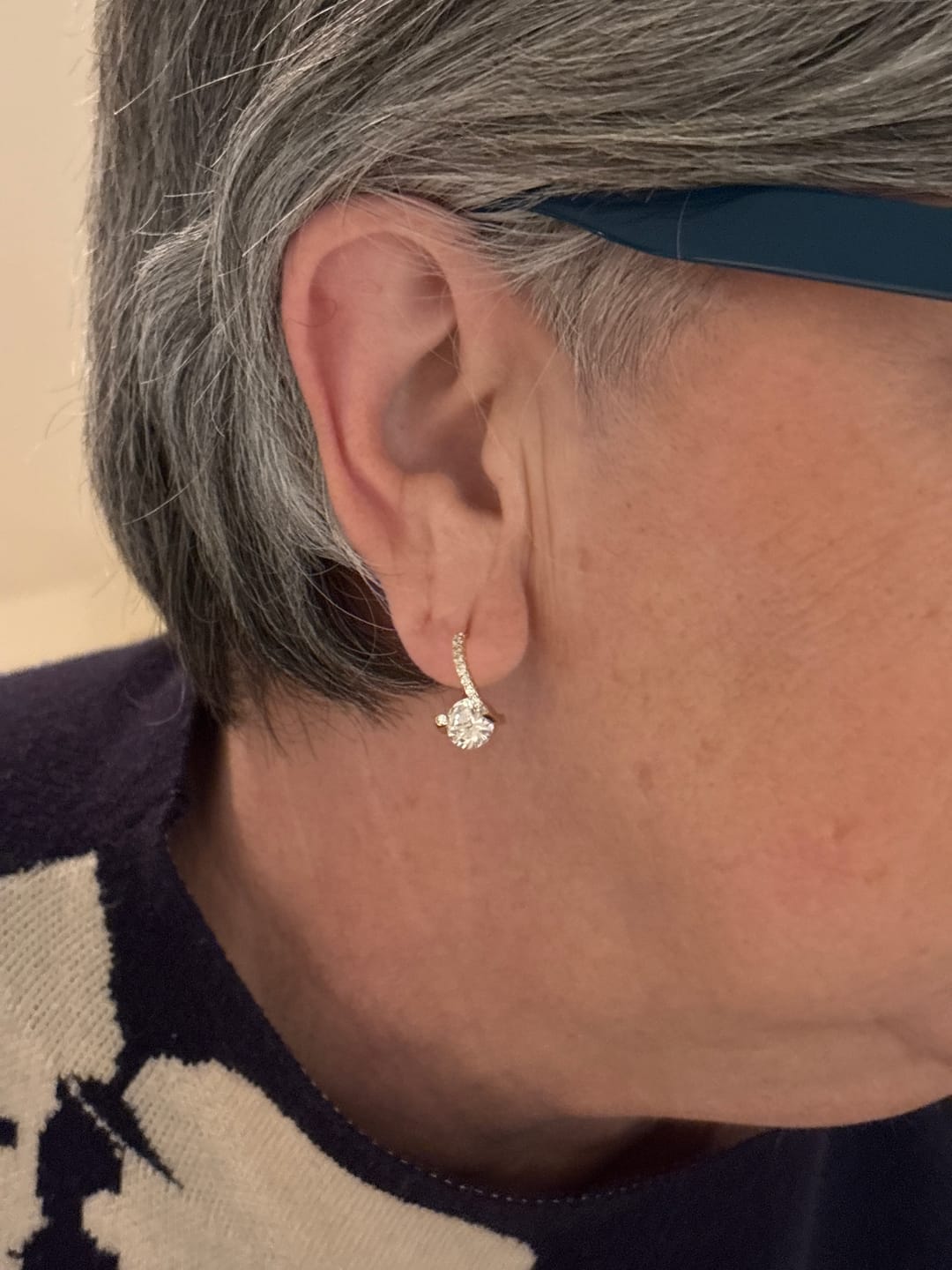 Customer photo review of Nevaeh Earrings