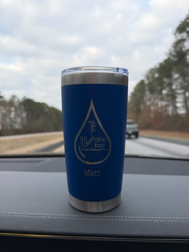Customer photo review of (1) 20 oz Tumblers