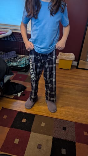 Customer photo review of TABITHA YOUTH PURPLE SAGE