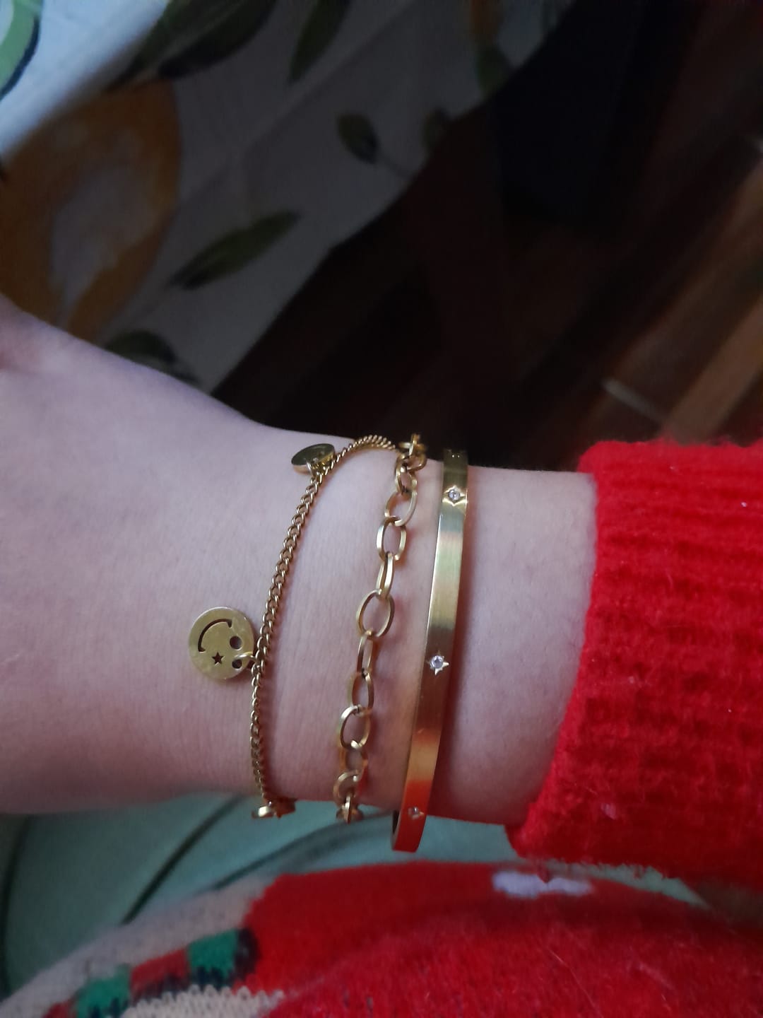Customer photo review of Pulsera Stella