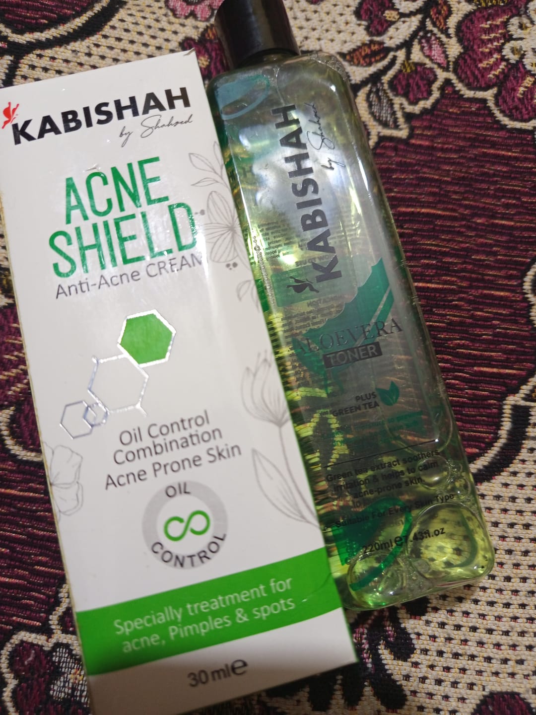 Customer photo review of Ultimate Acne Relief Pack
