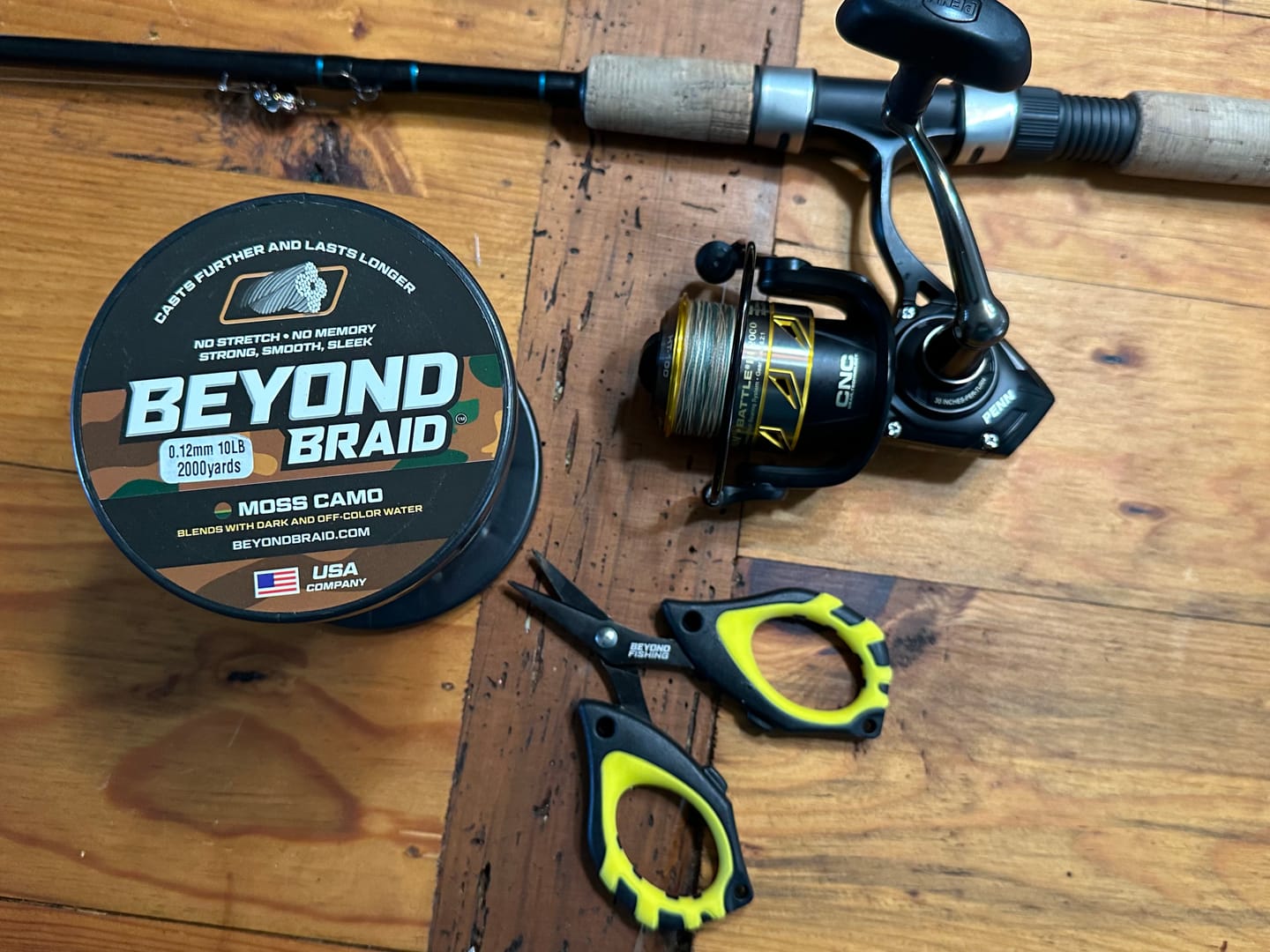 Customer photo review of Mini Scissors for Cutting Braided Fishing Line